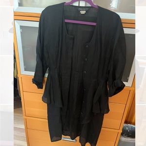 Italian Black designer dress